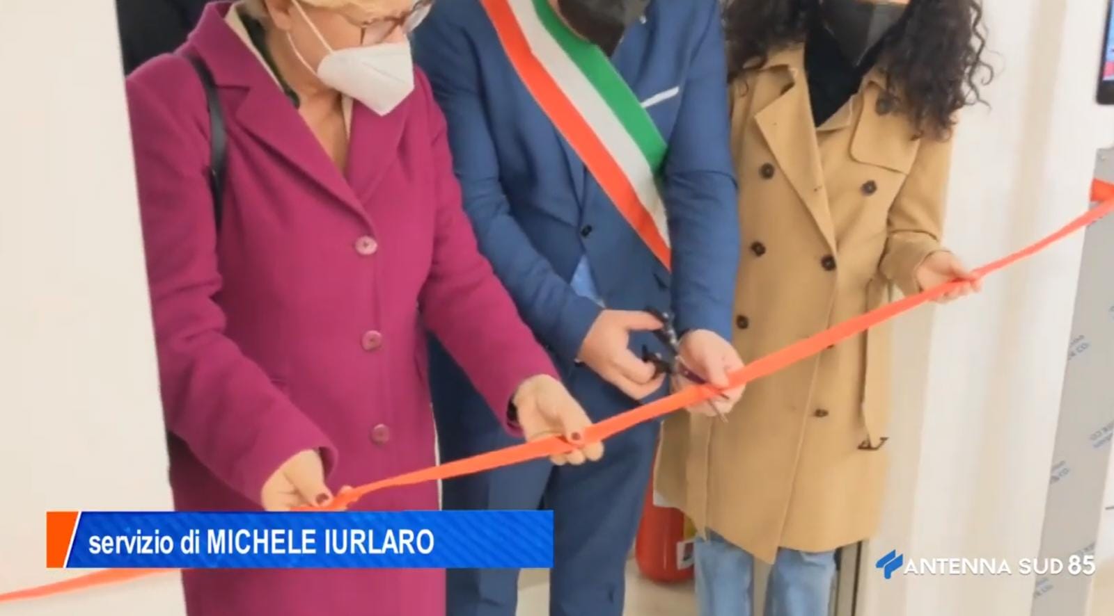 Cultura Taglio Del Nastro Per La Nuova Biblioteca Di San Michele