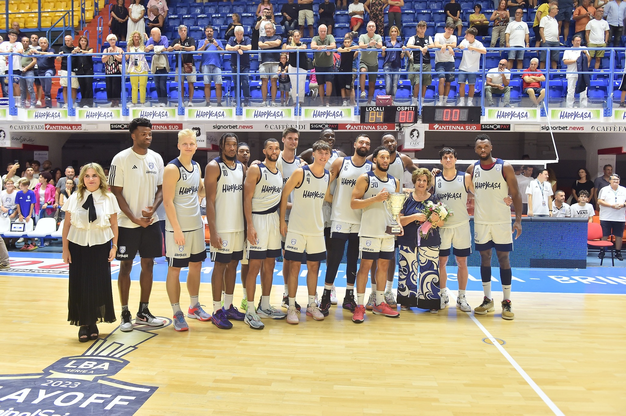 Happy Casa Brindisi è finale per accedere ai gironi di Fiba Champions