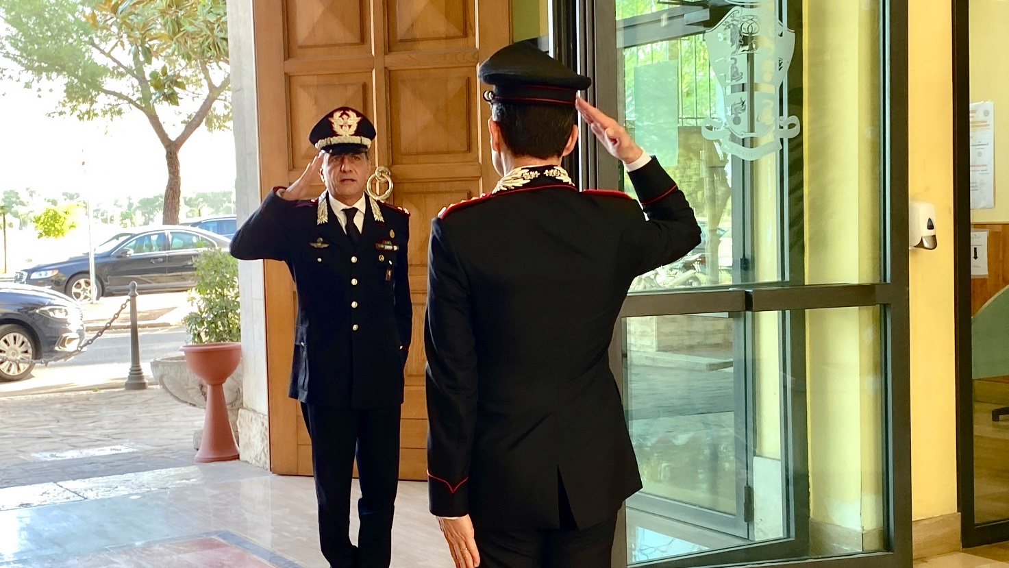 Foggia Il Comandante Della Legione Carabinieri Puglia Ha Visitato Il