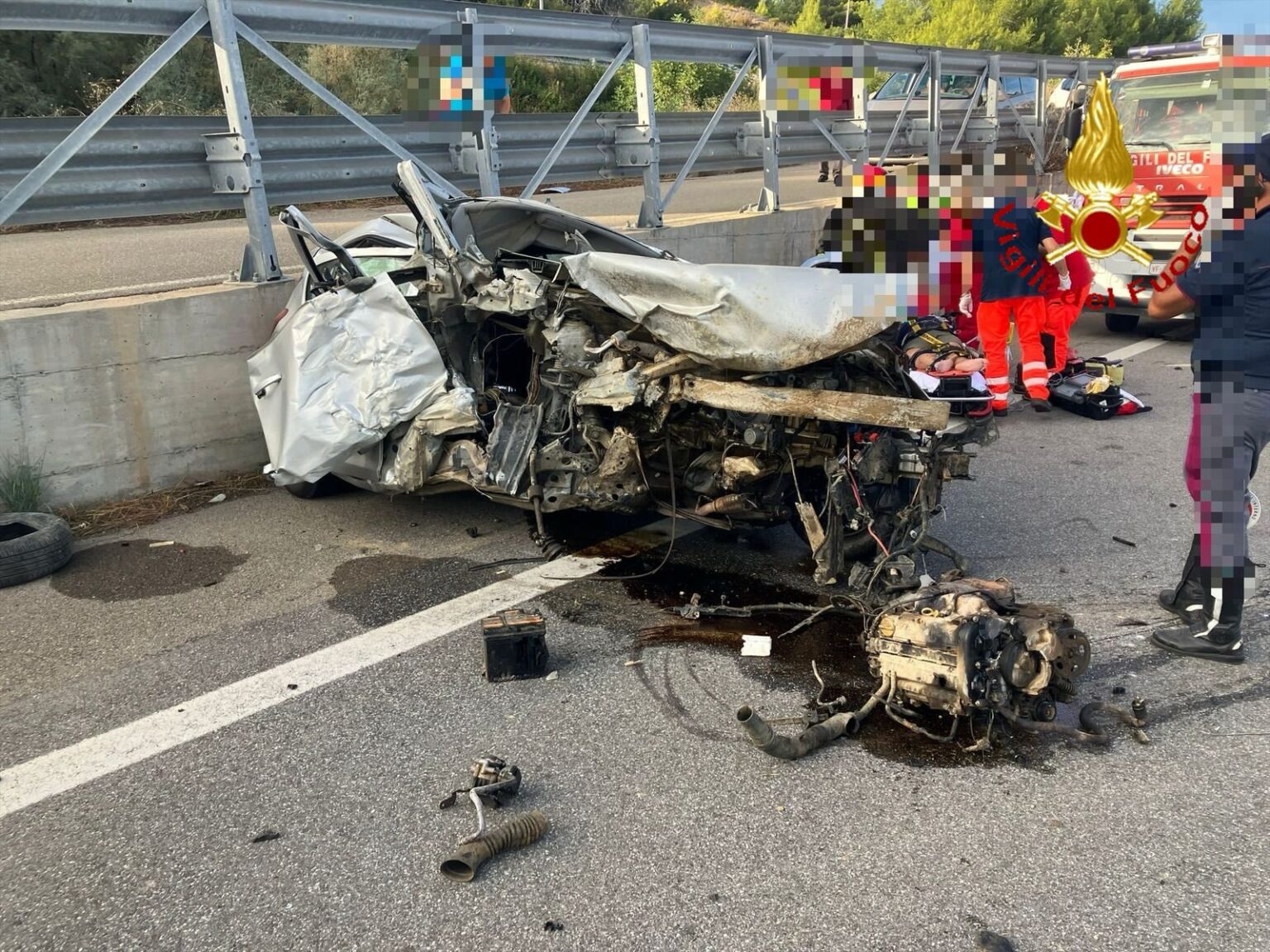 Spaventoso Incidente Sulla S S Enne In Codice Rosso