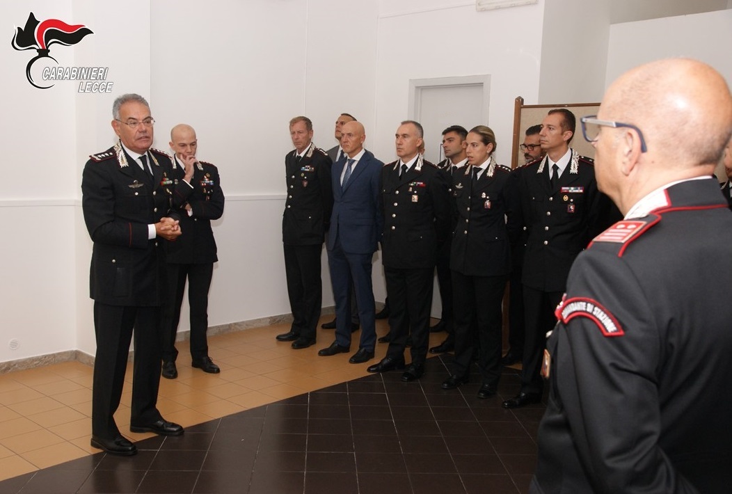 Attualità Carabinieri Generale Rispoli Visita Il Comando Lecce 
