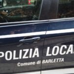 Polveri giallo-arancio a Barletta: sopralluogo della Polizia Locale in Via Misericordia