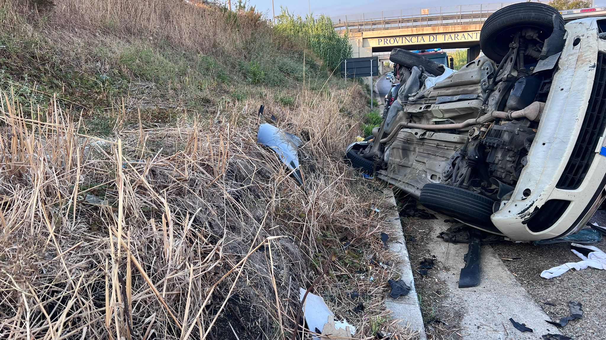 Taranto, Violento Scontro Tra Auto: Tre Feriti In Codice Rosso