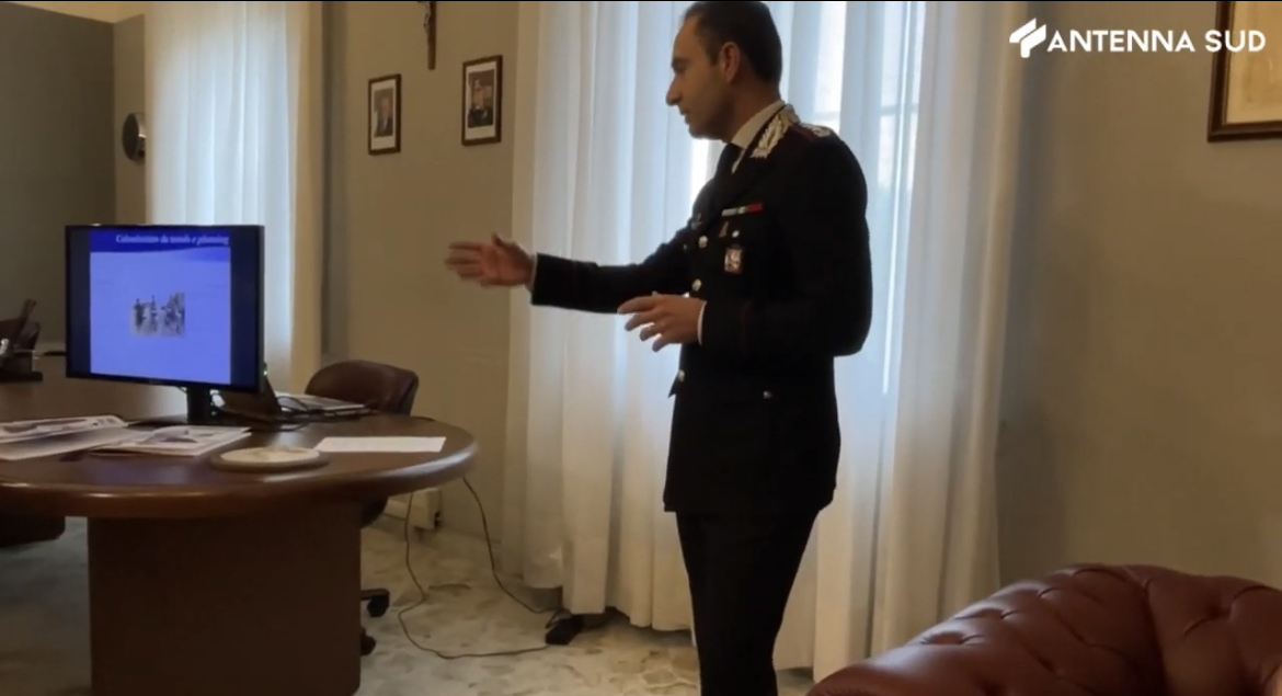 Foggia, il Comandante Miulli presenta il Calendario 2024 dei Carabinieri