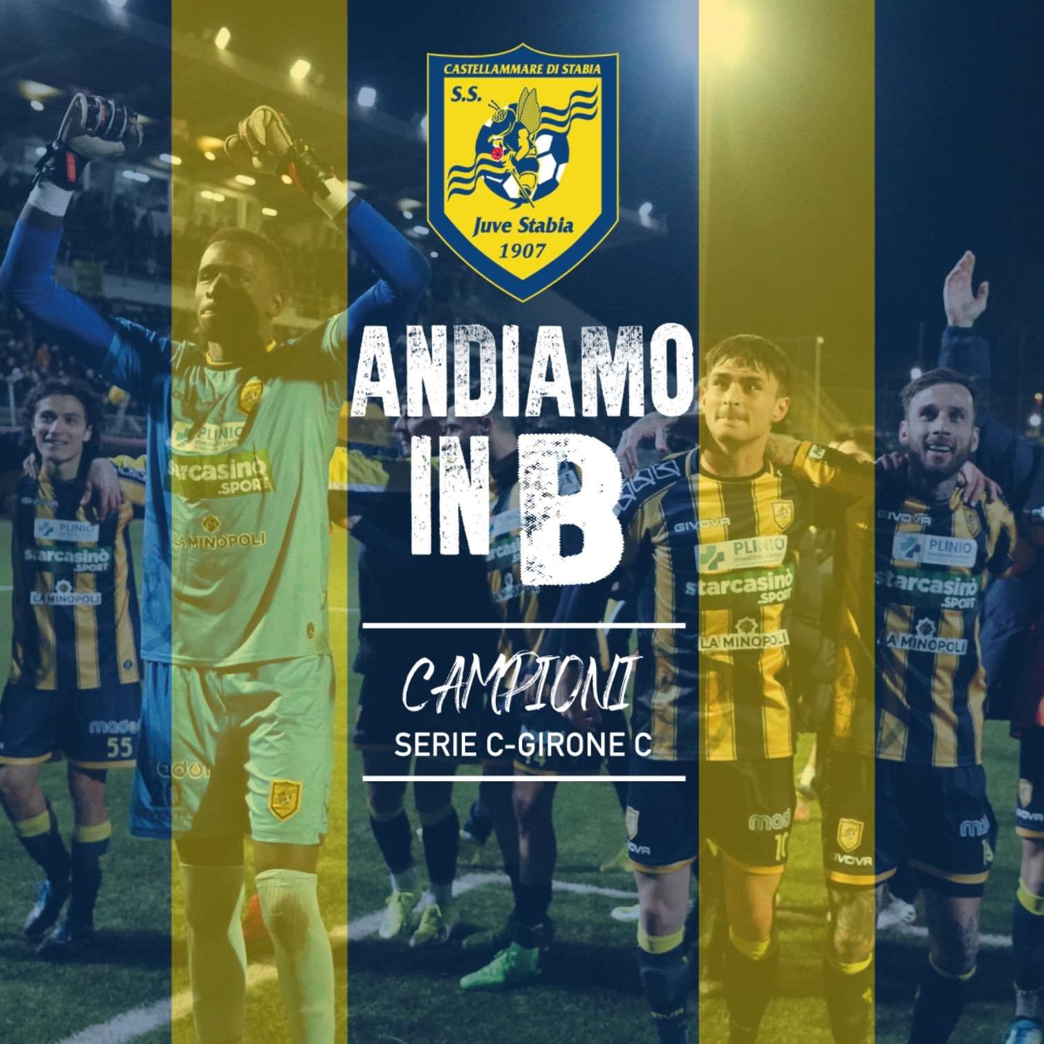 Serie C/C, Juve Stabia Promossa In Serie B