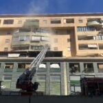 Barletta: a fuoco un appartamento in via delle Querce