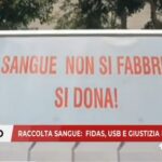 Taranto, si è rinnovata la raccolta sangue con Fidas, USB e Giustizia per Taranto