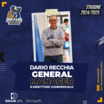 Basket B/Int, Dinamo Brindisi: doppio incarico per Dario Recchia