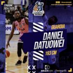 Basket B/Int, Dinamo Brindisi: energia e fisicità con Daniel Datuowei