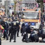 Spari prima di Polonia-Olanda: Polizia ferisce uomo armato d’ascia