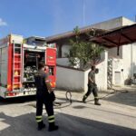 Taranto, a fuoco una villetta a Talsano: nessun ferito (foto)