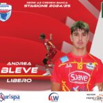 Volley A3/M, Aurispa Lecce: Bleve completa il reparto liberi