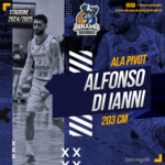 Basket B2/M, Dinamo Brindisi: biennale per Alfonso Di Ianni