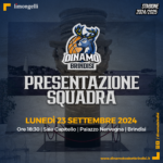 Basket B2/M, la Dinamo Brindisi si presenta alla città