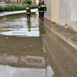 Violento temporale a Taranto: allagamenti e disagi in città