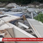 Taranto Zona ridotta a pattumiera a due passi dalla foce fiume Galeso