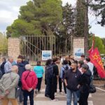 CGIL Lecce, sit-in contro i tornelli al parco Montefusco