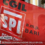 Bari, in piazza la mobilitazione dello Spi Cgil