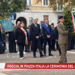 Foggia, in Piazza Italia la cerimonia del 4 novembre