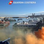 Molfetta: scoppia un incendio in porto, ma è un’esercitazione