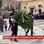 Matera, in Piazza Vittorio Veneto la cerimonia per la festa delle Forze Armate