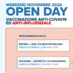 OPEN DAY ASM: vaccinazioni anti-covid ed anti-influenzali a Matera e Policoro