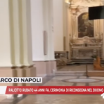 Brindisi, paliotto ritrovato dopo 44 anni: restituzione nel Duomo