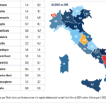 Rapporto Svimez, Basilicata maglia nera per Pil e calo demografico