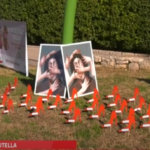 Bari, una performance nel parco contro la Violenza sulle donne