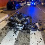 Taranto, schianto auto-moto nella notte: una persona in ospedale