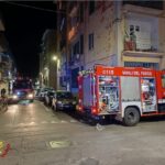 Brindisi, fuoco in appartamento: cucina distrutta dalle fiamme