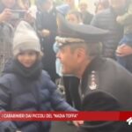 Taranto, i Carabinieri dai piccoli del “Nadia Toffa”