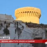 Pulsano, rudere abbattuto: spazio ai giardini del Castello