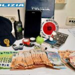 Ostuni, soldi e droga in strada e a casa: arrestato