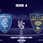 🔴 Diretta, Empoli-Lecce 0-2: primo tempo