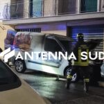 Incendio a Martina Franca: va a fuoco furgoncino di un panificio